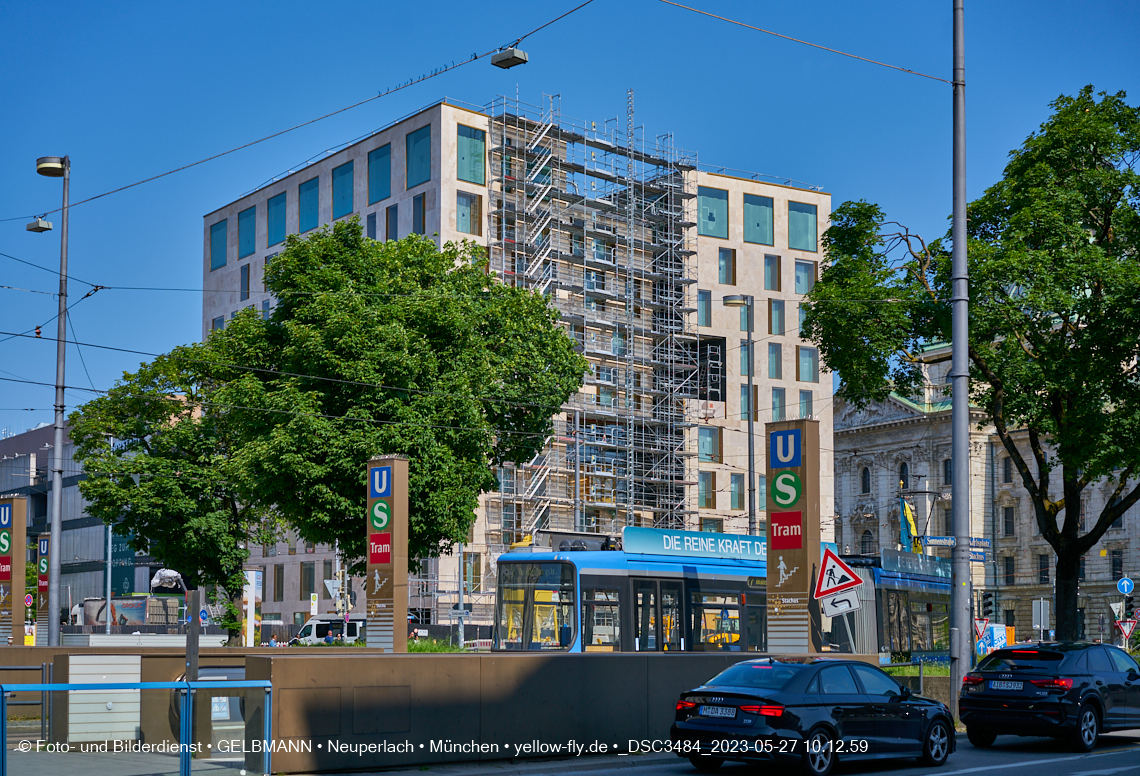 Mai 2023 - Neubau des Hotels Königshof am Stachus in München